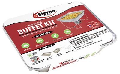 STERNO GROUP LLC, Sterno Silver Buffet Kit