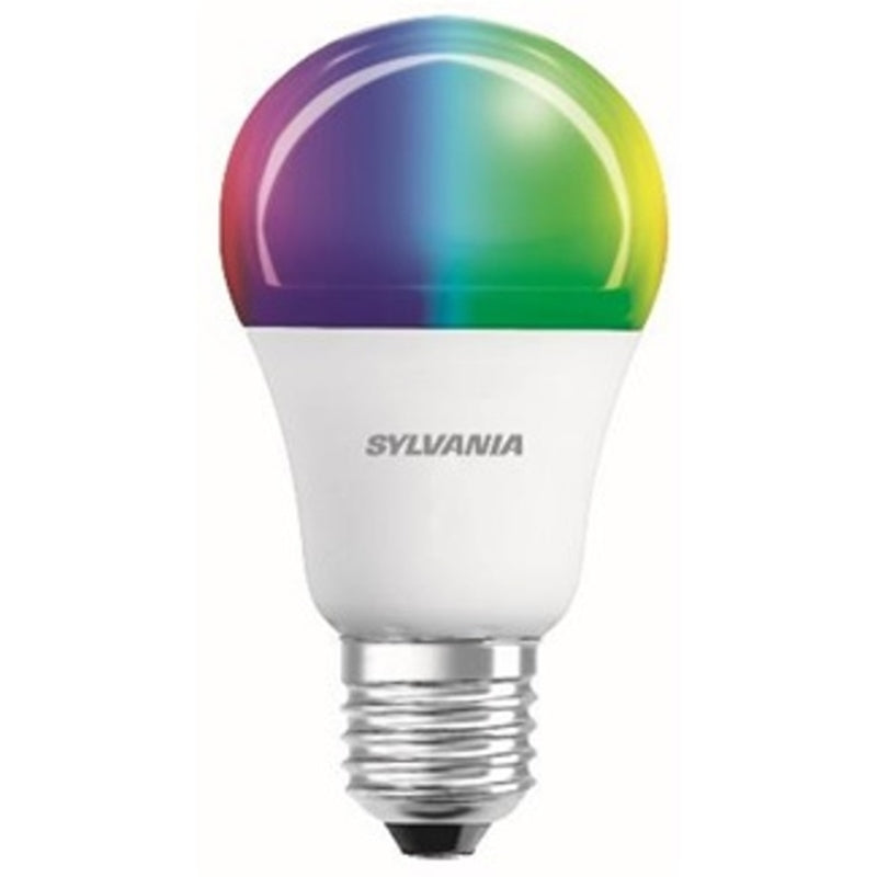 Sylvania, Sylvania LEDVANCE A19 E26 (Medium) Ampoule LED multicolore 60 Watt Equivalence 1 pk (Pack de 4)