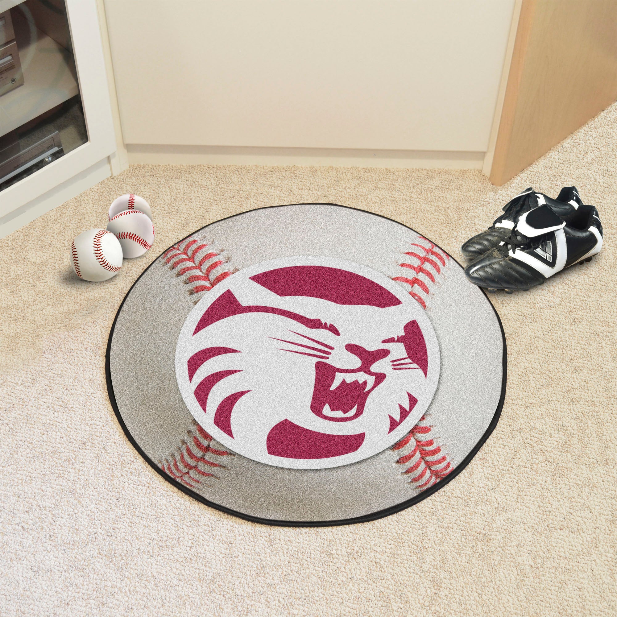 FANMATS, Tapis de baseball Cal State - Chico - 27in. Diamètre