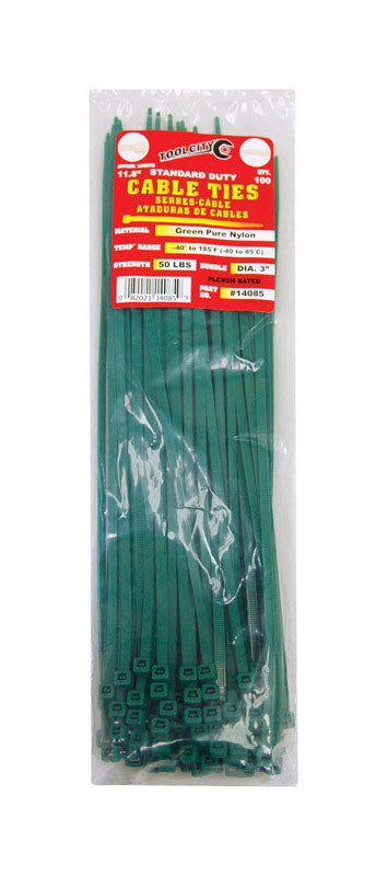 SERVICE TOOL CO LLC, Tool City 11.8 in. L vert 100 pk