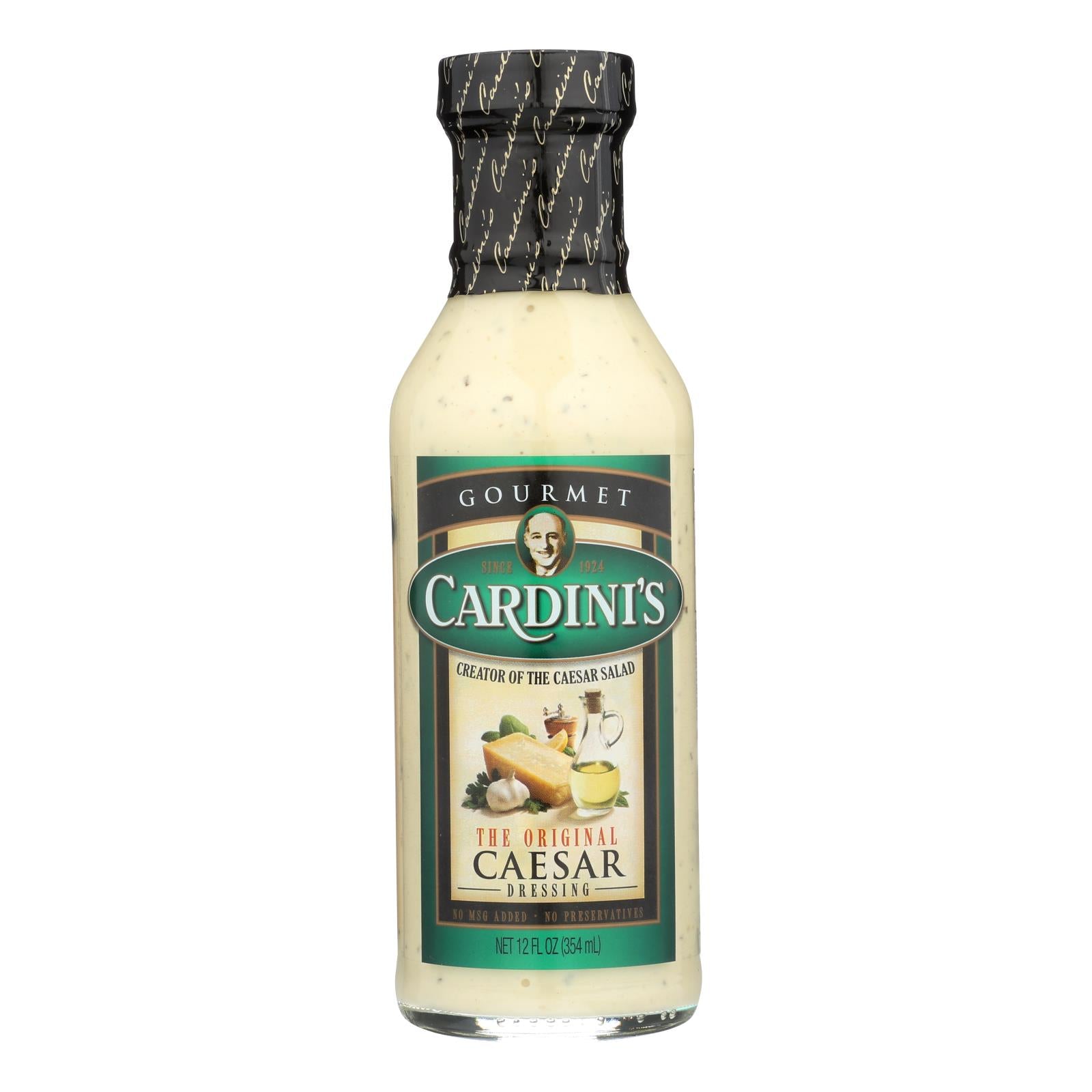 Cardini'S, Vinaigrette Cardini's - César original - Caisse de 6 - 12 fl oz (paquet de 6)