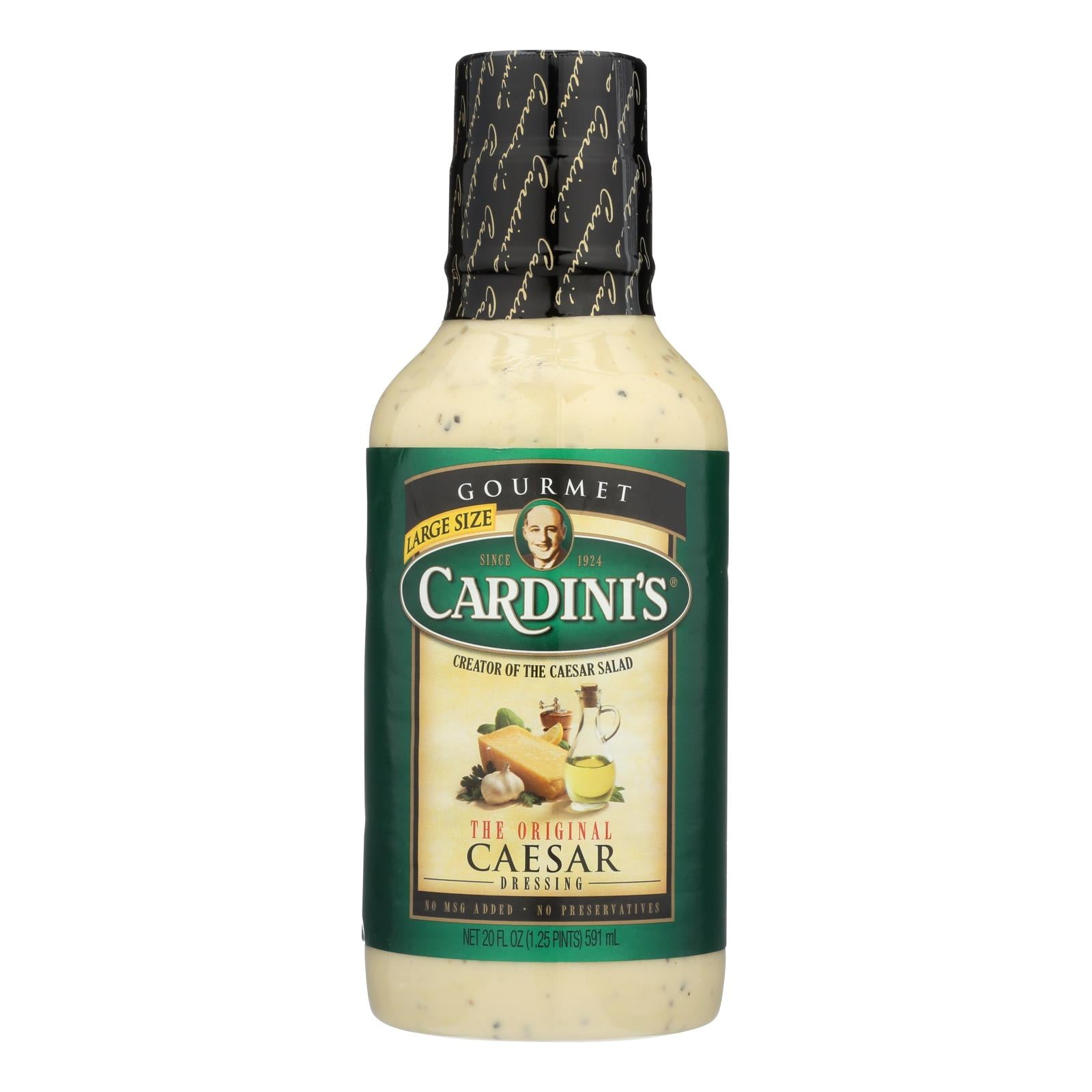 Cardini'S, Vinaigrette pour salade César de Cardini's - Caisse de 6 - 20 fl oz (paquet de 6)