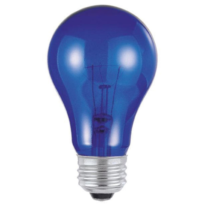 ACE TRADING - WESTINGHOUSE CONS, Westinghouse 25 W A19 A-Line Ampoule Incandescente E26 (Medium) Bleu 1 pk