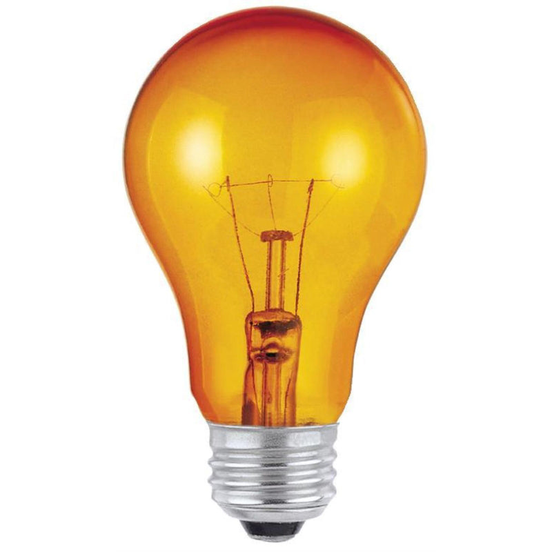 ACE TRADING - WESTINGHOUSE CONS, Westinghouse 25 W A19 A-Line Incandescent Bulb E26 (Medium) Amber 1 pk