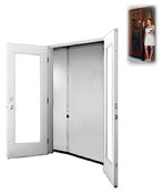 WOLF & MOON PRODUCTS INC, Wolf and Moon Products Portable Screen Door 64 x 80 in.